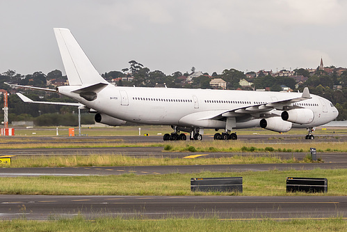 Hi Fly Malta Airbus A340-300 9H-FOX at Sydney Kingsford Smith International Airport (YSSY/SYD) Hi Fly Malta Airbus A340-300 9H-FOX at Sydney Kingsford Smith International Airport (YSSY/SYD)