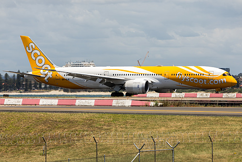 Scoot Boeing 787-9 9V-OJE at Sydney Kingsford Smith International Airport (YSSY/SYD)