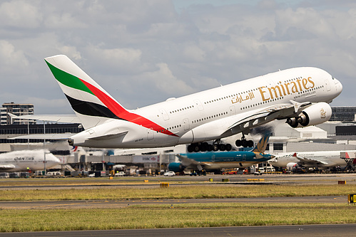 Emirates Airbus A380-800 A6-EUG at Sydney Kingsford Smith International Airport (YSSY/SYD)