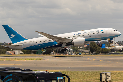 XiamenAir Boeing 787-8 B-2760 at Sydney Kingsford Smith International Airport (YSSY/SYD)