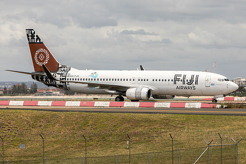 Fiji Airways Boeing 737-800 DQ-FJH at Sydney Kingsford Smith International Airport (YSSY/SYD)