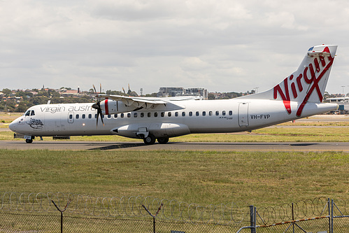 Virgin Australia ATR ATR 72-600 VH-FVP at Sydney Kingsford Smith International Airport (YSSY/SYD)