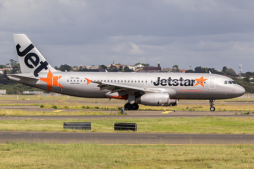 Jetstar Airways Airbus A320-200 VH-JQL at Sydney Kingsford Smith International Airport (YSSY/SYD) Jetstar Airways Airbus A320-200 VH-JQL at Sydney Kingsford Smith International Airport (YSSY/SYD)