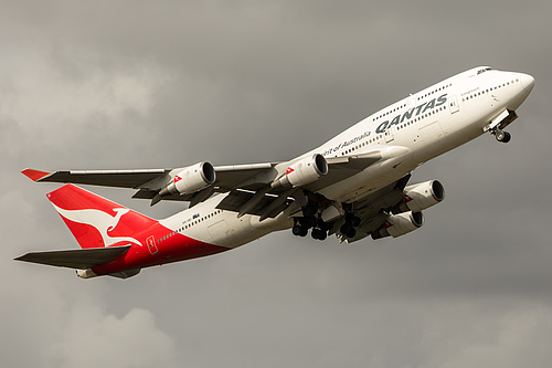Qantas Boeing 747-400ER VH-OEI at Sydney Kingsford Smith International Airport (YSSY/SYD)