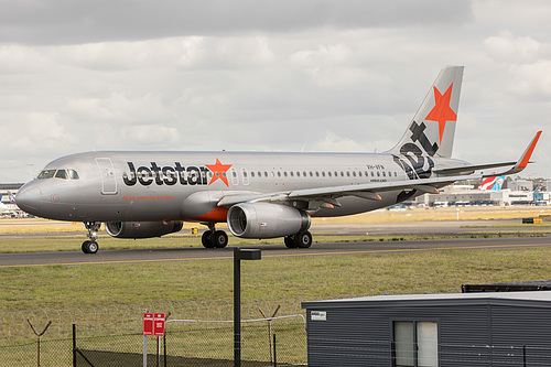 Jetstar Airways Airbus A320-200 VH-VFN at Sydney Kingsford Smith International Airport (YSSY/SYD) Jetstar Airways Airbus A320-200 VH-VFN at Sydney Kingsford Smith International Airport (YSSY/SYD)