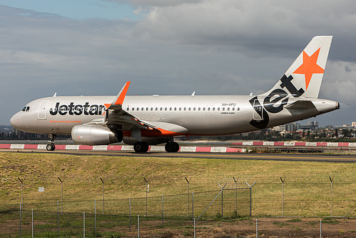 Jetstar Airways Airbus A320-200 VH-VFU at Sydney Kingsford Smith International Airport (YSSY/SYD) Jetstar Airways Airbus A320-200 VH-VFU at Sydney Kingsford Smith International Airport (YSSY/SYD)