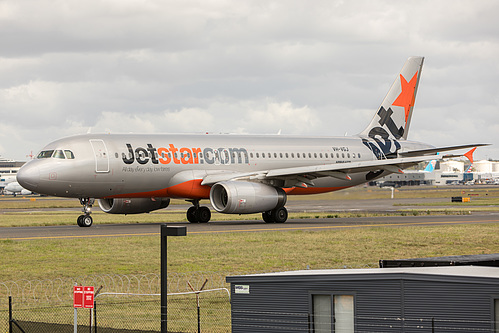 Jetstar Airways Airbus A320-200 VH-VGJ at Sydney Kingsford Smith International Airport (YSSY/SYD) Jetstar Airways Airbus A320-200 VH-VGJ at Sydney Kingsford Smith International Airport (YSSY/SYD)