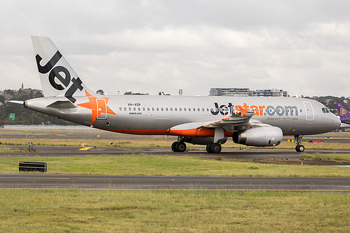 Jetstar Airways Airbus A320-200 VH-VGP at Sydney Kingsford Smith International Airport (YSSY/SYD) Jetstar Airways Airbus A320-200 VH-VGP at Sydney Kingsford Smith International Airport (YSSY/SYD)