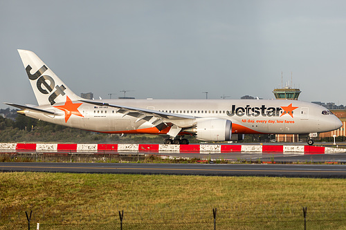Jetstar Airways Boeing 787-8 VH-VKD at Sydney Kingsford Smith International Airport (YSSY/SYD) Jetstar Airways Boeing 787-8 VH-VKD at Sydney Kingsford Smith International Airport (YSSY/SYD)