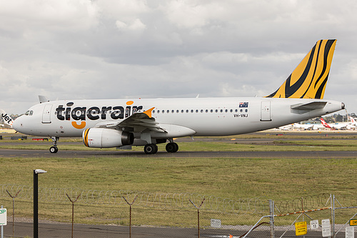 Tigerair Australia Airbus A320-200 VH-VNJ at Sydney Kingsford Smith International Airport (YSSY/SYD) Tigerair Australia Airbus A320-200 VH-VNJ at Sydney Kingsford Smith International Airport (YSSY/SYD)