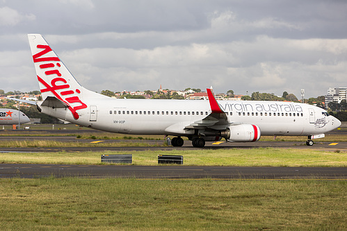 Virgin Australia Boeing 737-800 VH-VOP at Sydney Kingsford Smith International Airport (YSSY/SYD) Virgin Australia Boeing 737-800 VH-VOP at Sydney Kingsford Smith International Airport (YSSY/SYD)