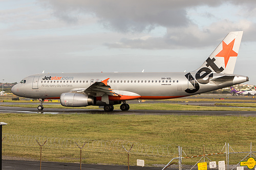 Jetstar Airways Airbus A320-200 VH-VQL at Sydney Kingsford Smith International Airport (YSSY/SYD) Jetstar Airways Airbus A320-200 VH-VQL at Sydney Kingsford Smith International Airport (YSSY/SYD)