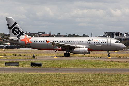 Jetstar Airways Airbus A320-200 VH-VQQ at Sydney Kingsford Smith International Airport (YSSY/SYD)