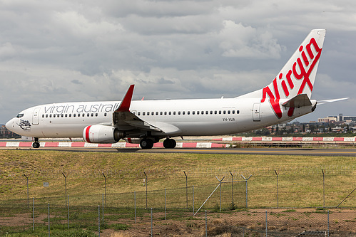 Virgin Australia Boeing 737-800 VH-VUA at Sydney Kingsford Smith International Airport (YSSY/SYD) Virgin Australia Boeing 737-800 VH-VUA at Sydney Kingsford Smith International Airport (YSSY/SYD)