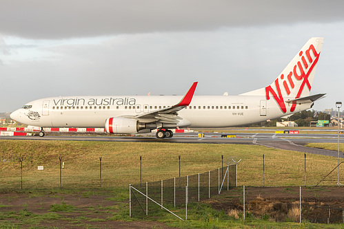 Virgin Australia Boeing 737-800 VH-VUE at Sydney Kingsford Smith International Airport (YSSY/SYD) Virgin Australia Boeing 737-800 VH-VUE at Sydney Kingsford Smith International Airport (YSSY/SYD)