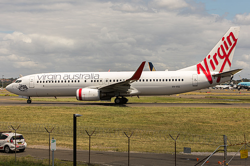 Virgin Australia Boeing 737-800 VH-VUL at Sydney Kingsford Smith International Airport (YSSY/SYD) Virgin Australia Boeing 737-800 VH-VUL at Sydney Kingsford Smith International Airport (YSSY/SYD)