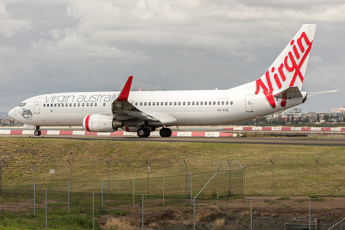 Virgin Australia Boeing 737-800 VH-VUS at Sydney Kingsford Smith International Airport (YSSY/SYD)