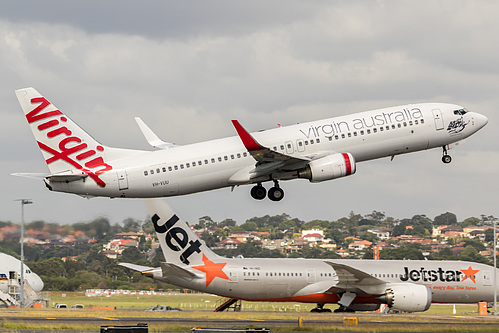 Virgin Australia Boeing 737-800 VH-VUU at Sydney Kingsford Smith International Airport (YSSY/SYD) Virgin Australia Boeing 737-800 VH-VUU at Sydney Kingsford Smith International Airport (YSSY/SYD)