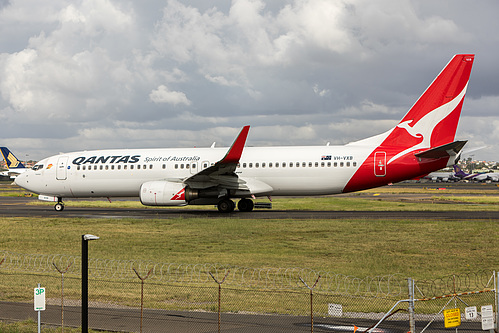 Qantas Boeing 737-800 VH-VXB at Sydney Kingsford Smith International Airport (YSSY/SYD)