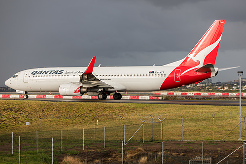 Qantas Boeing 737-800 VH-VXF at Sydney Kingsford Smith International Airport (YSSY/SYD)