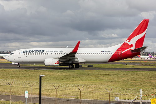 Qantas Boeing 737-800 VH-VXO at Sydney Kingsford Smith International Airport (YSSY/SYD)