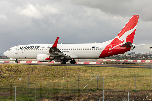 Qantas Boeing 737-800 VH-VZP at Sydney Kingsford Smith International Airport (YSSY/SYD)
