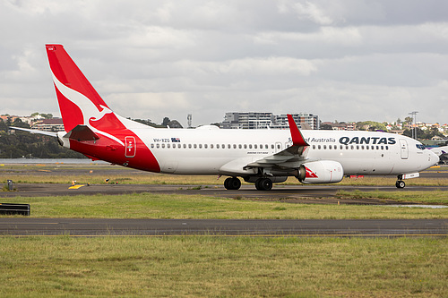 Qantas Boeing 737-800 VH-XZG at Sydney Kingsford Smith International Airport (YSSY/SYD)