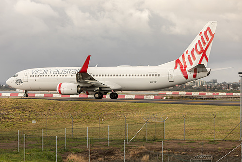 Virgin Australia Boeing 737-800 VH-YIF at Sydney Kingsford Smith International Airport (YSSY/SYD) Virgin Australia Boeing 737-800 VH-YIF at Sydney Kingsford Smith International Airport (YSSY/SYD)