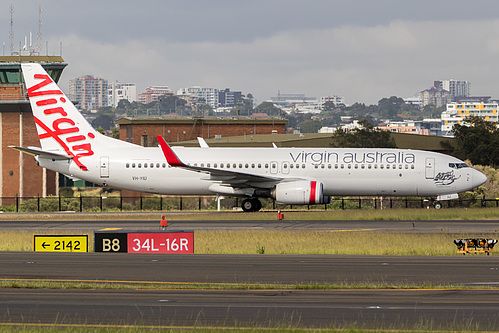 Virgin Australia Boeing 737-800 VH-YIU at Sydney Kingsford Smith International Airport (YSSY/SYD) Virgin Australia Boeing 737-800 VH-YIU at Sydney Kingsford Smith International Airport (YSSY/SYD)