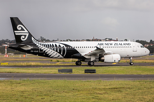Air New Zealand Airbus A320-200 ZK-OJC at Sydney Kingsford Smith International Airport (YSSY/SYD)