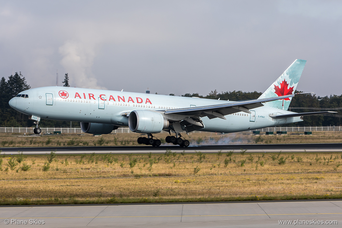 Air Canada Boeing 777-200LR C-FIUJ at Frankfurt am Main International Airport (EDDF/FRA)