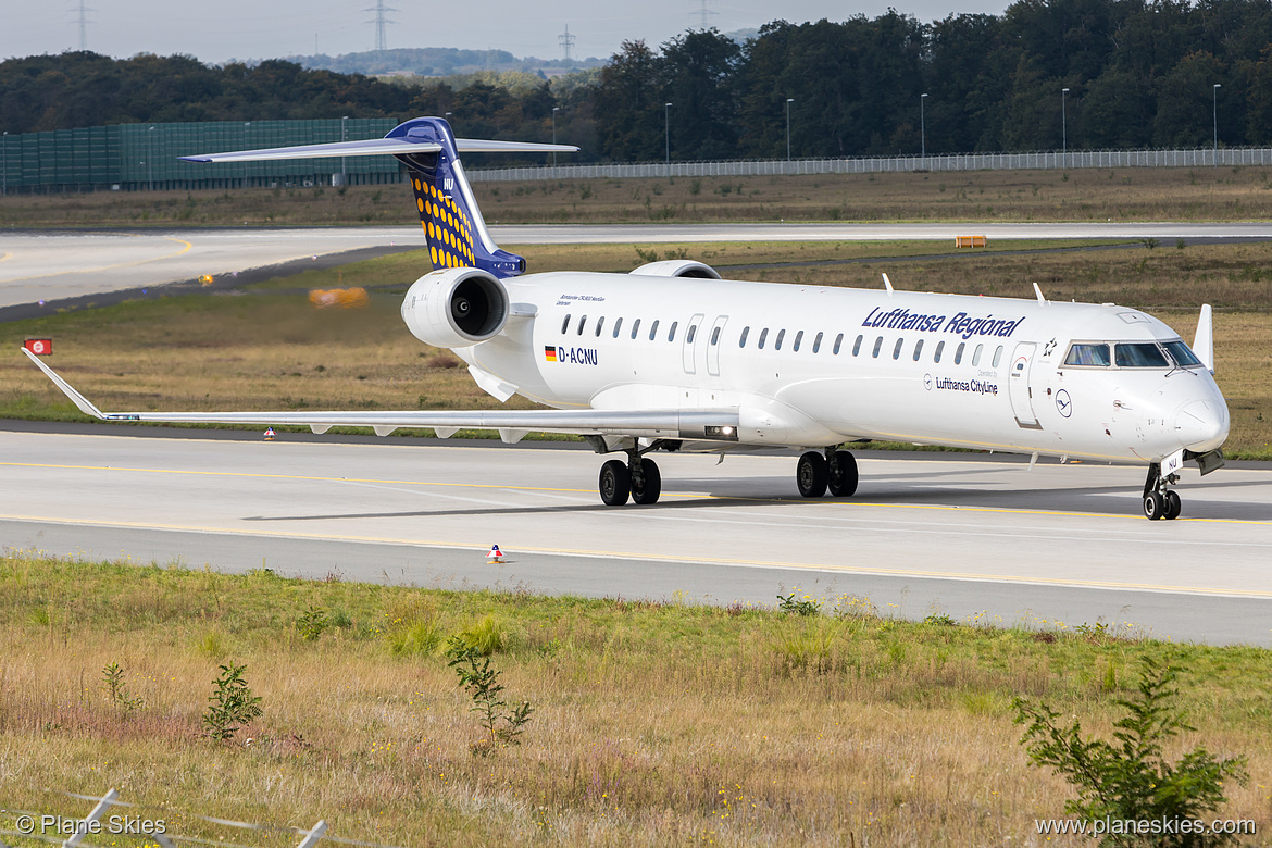 Lufthansa CityLine Canadair CRJ-900 D-ACNU at Frankfurt am Main International Airport (EDDF/FRA) Lufthansa CityLine Canadair CRJ-900 D-ACNU at Frankfurt am Main International Airport (EDDF/FRA)