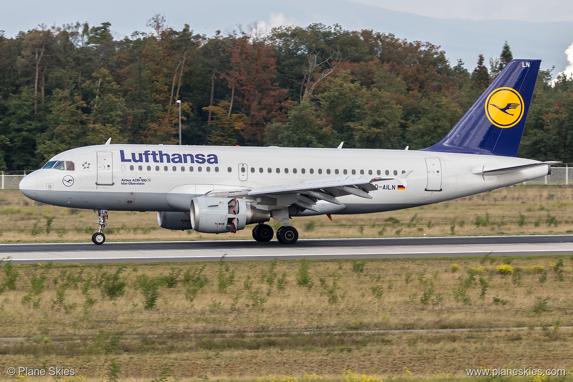 Lufthansa Airbus A319-100 D-AILN at Frankfurt am Main International Airport (EDDF/FRA)