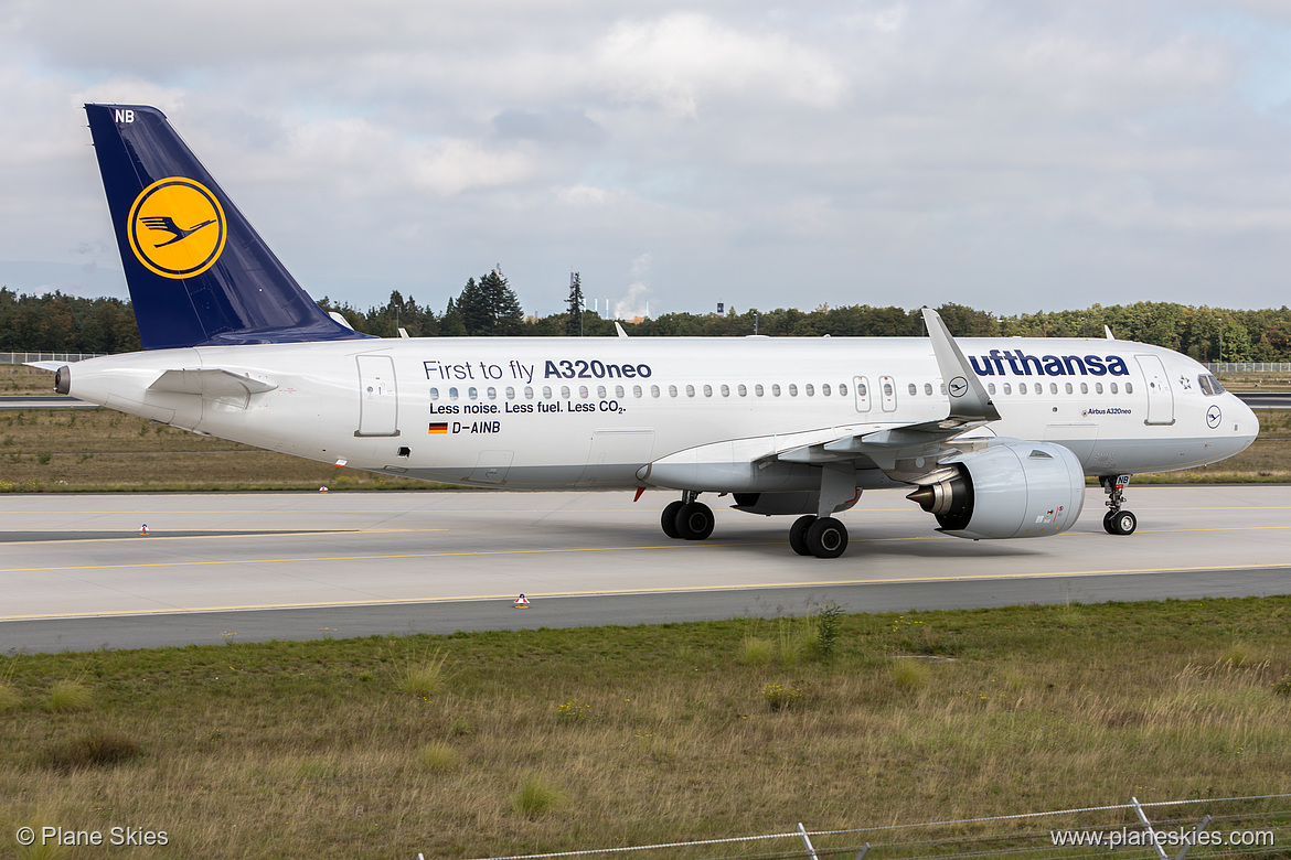 Lufthansa Airbus A320neo D-AINB at Frankfurt am Main International Airport (EDDF/FRA) Lufthansa Airbus A320neo D-AINB at Frankfurt am Main International Airport (EDDF/FRA)
