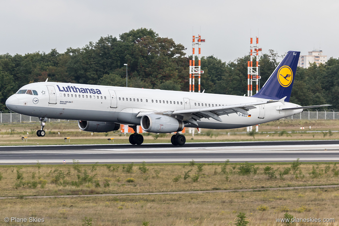 Lufthansa Airbus A321-200 D-AISJ at Frankfurt am Main International Airport (EDDF/FRA)