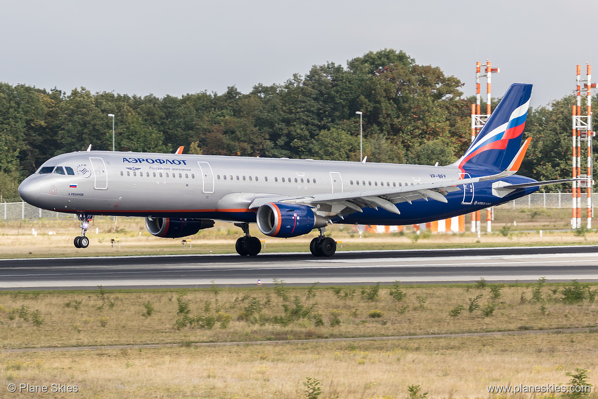 Aeroflot Airbus A321-200 VP-BFF at Frankfurt am Main International Airport (EDDF/FRA)