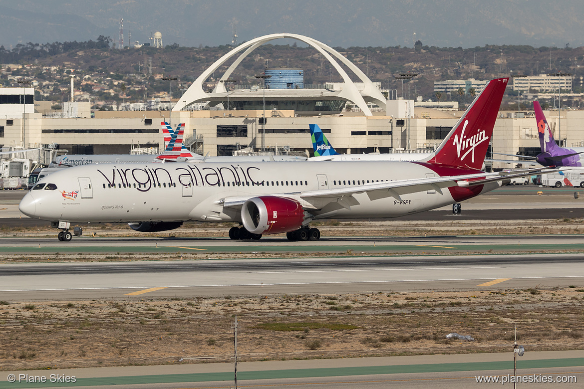 Virgin Atlantic Boeing 787-9 G-VSPY at Los Angeles International Airport (KLAX/LAX) Virgin Atlantic Boeing 787-9 G-VSPY at Los Angeles International Airport (KLAX/LAX)