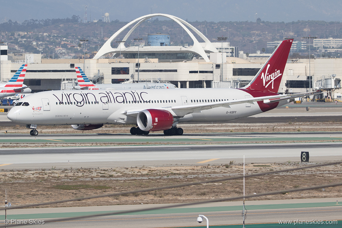 Virgin Atlantic Boeing 787-9 G-VSPY at Los Angeles International Airport (KLAX/LAX)