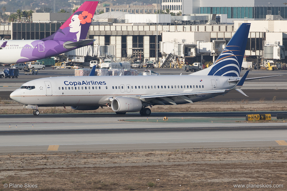Copa Airlines Boeing 737-800 HP-1825CMP at Los Angeles International Airport (KLAX/LAX)