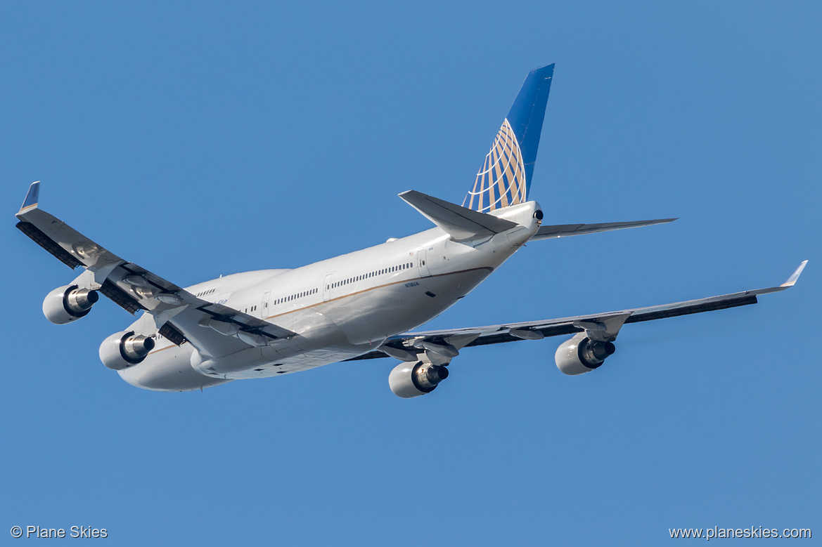 United Airlines Boeing 747-400 N118UA at Los Angeles International Airport (KLAX/LAX)