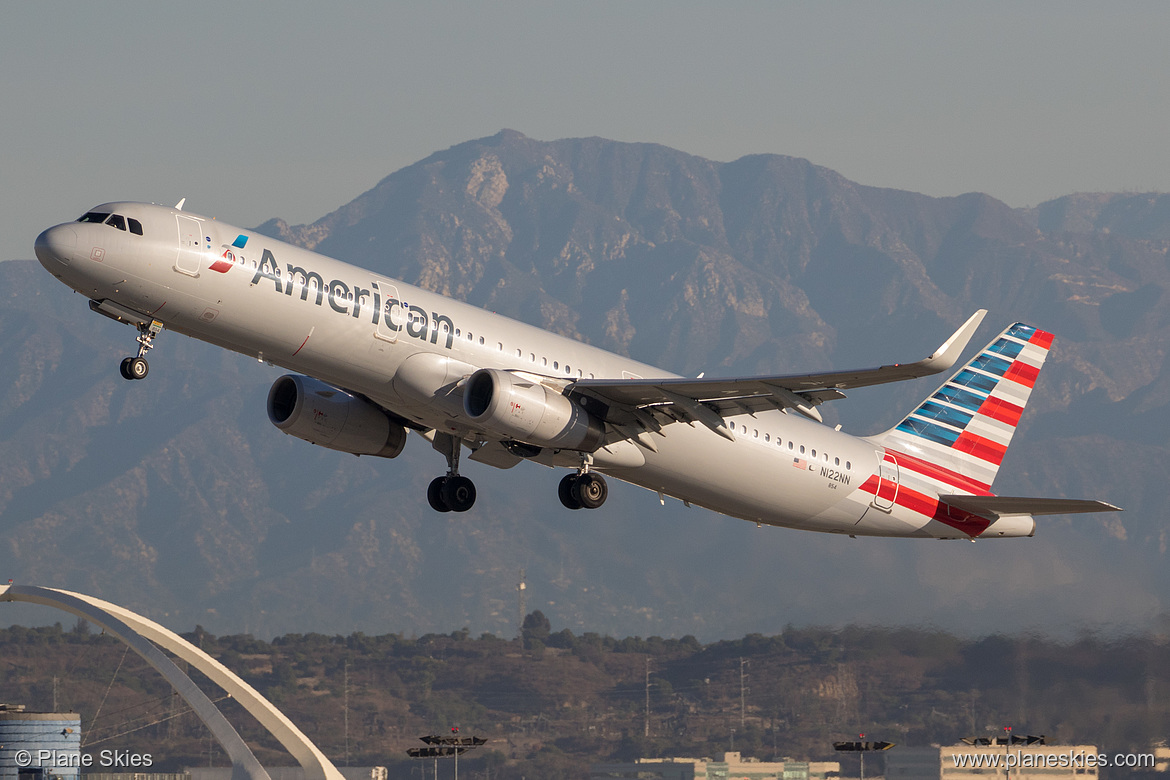 American Airlines Airbus A321-200 N122NN at Los Angeles International Airport (KLAX/LAX) American Airlines Airbus A321-200 N122NN at Los Angeles International Airport (KLAX/LAX)
