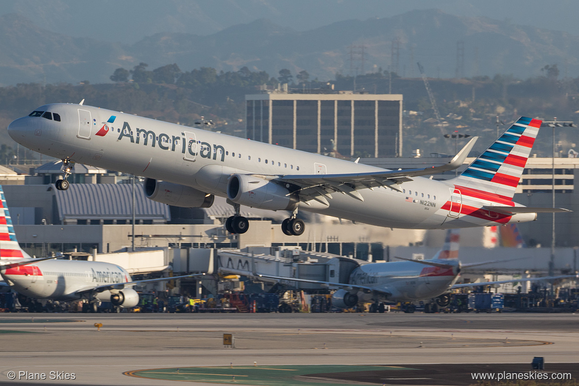 American Airlines Airbus A321-200 N122NN at Los Angeles International Airport (KLAX/LAX) American Airlines Airbus A321-200 N122NN at Los Angeles International Airport (KLAX/LAX)