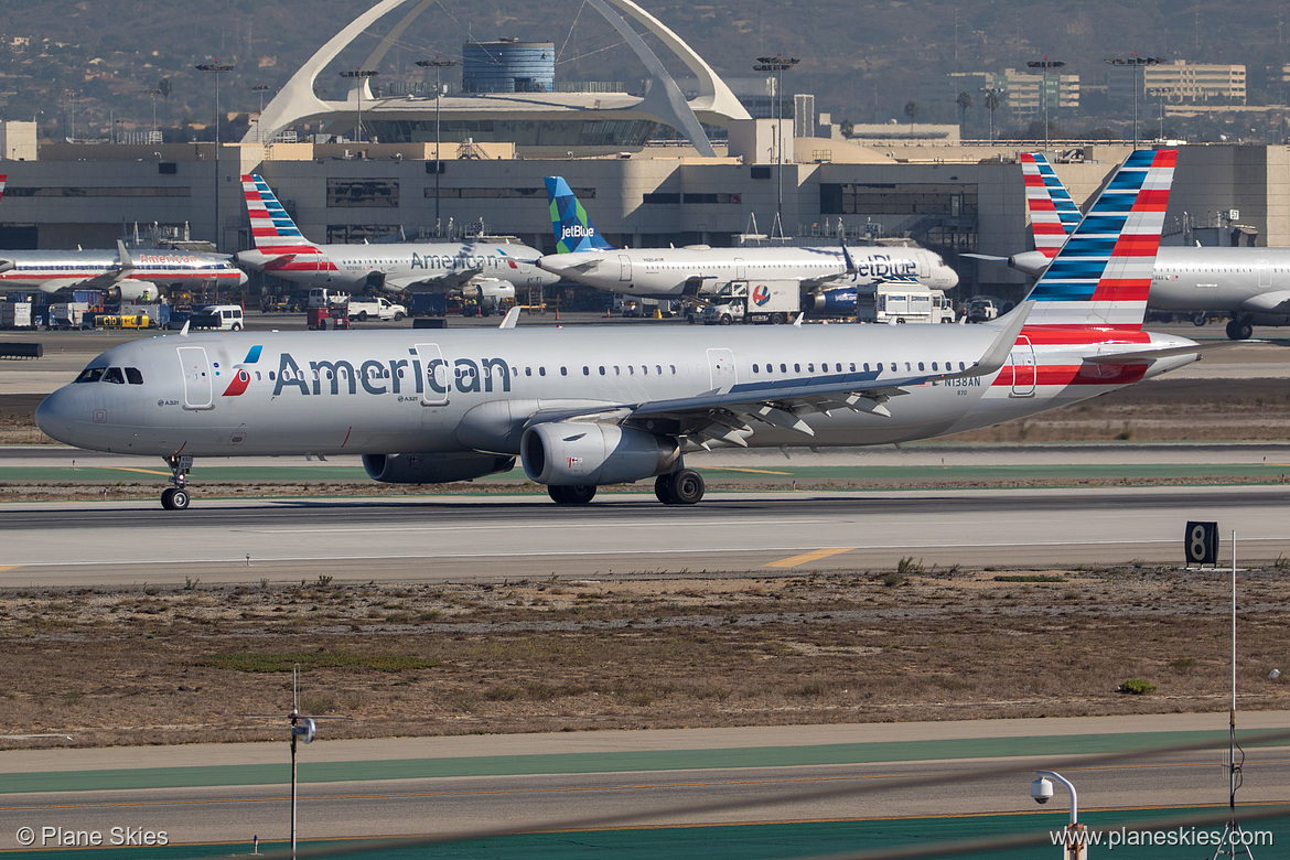 American Airlines Airbus A321-200 N138AN at Los Angeles International Airport (KLAX/LAX) American Airlines Airbus A321-200 N138AN at Los Angeles International Airport (KLAX/LAX)