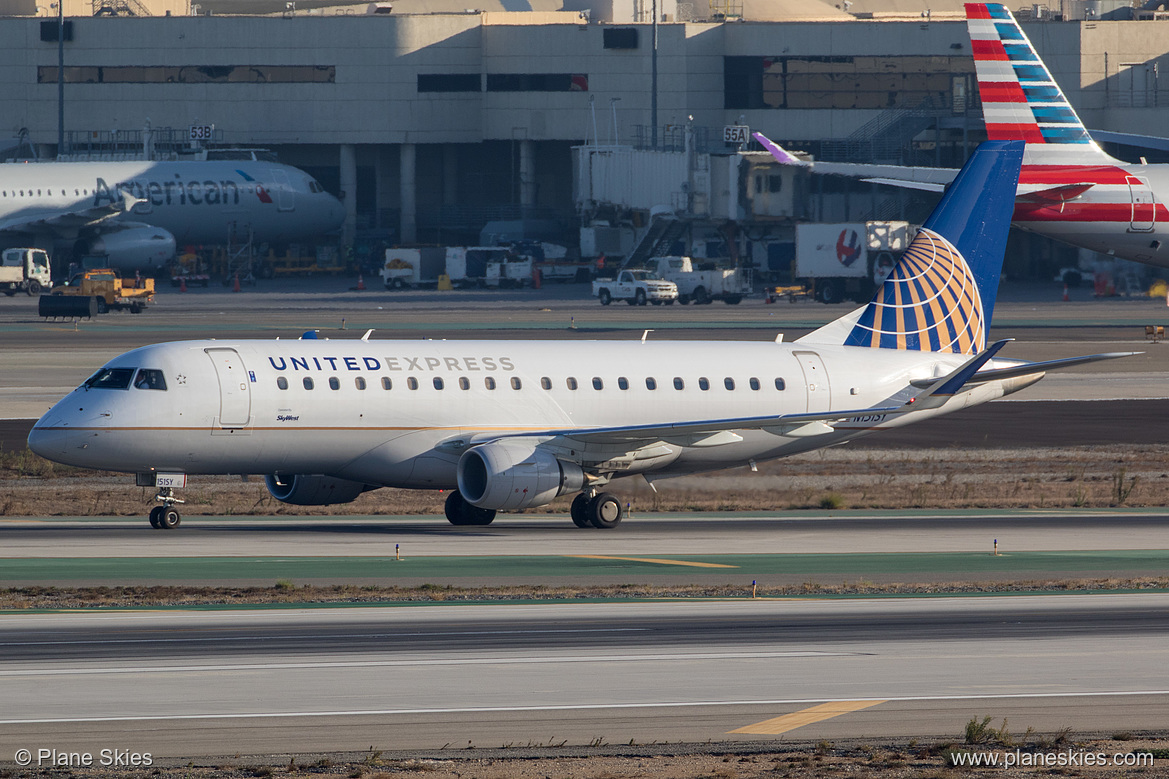 SkyWest Airlines Embraer ERJ-175 N151SY at Los Angeles International Airport (KLAX/LAX) SkyWest Airlines Embraer ERJ-175 N151SY at Los Angeles International Airport (KLAX/LAX)
