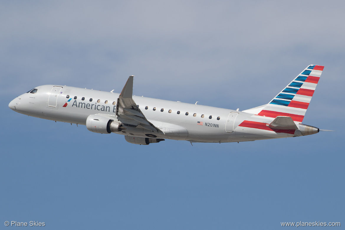 Compass Airlines Embraer ERJ-175 N201NN at Los Angeles International Airport (KLAX/LAX)