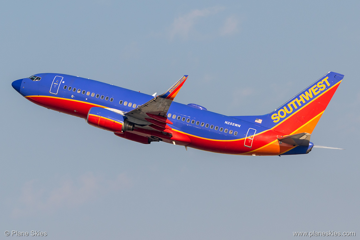Southwest Airlines Boeing 737-700 N255WN at Los Angeles International Airport (KLAX/LAX) Southwest Airlines Boeing 737-700 N255WN at Los Angeles International Airport (KLAX/LAX)