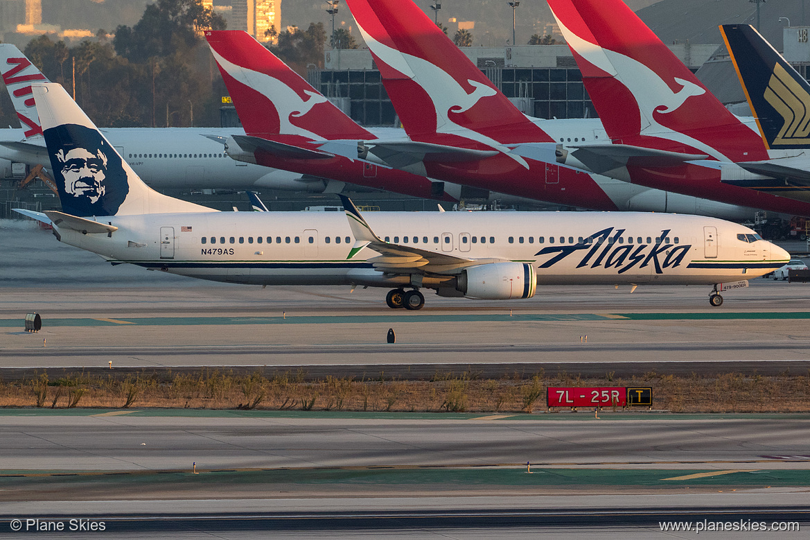 Alaska Airlines Boeing 737-900ER N479AS at Los Angeles International Airport (KLAX/LAX) Alaska Airlines Boeing 737-900ER N479AS at Los Angeles International Airport (KLAX/LAX)