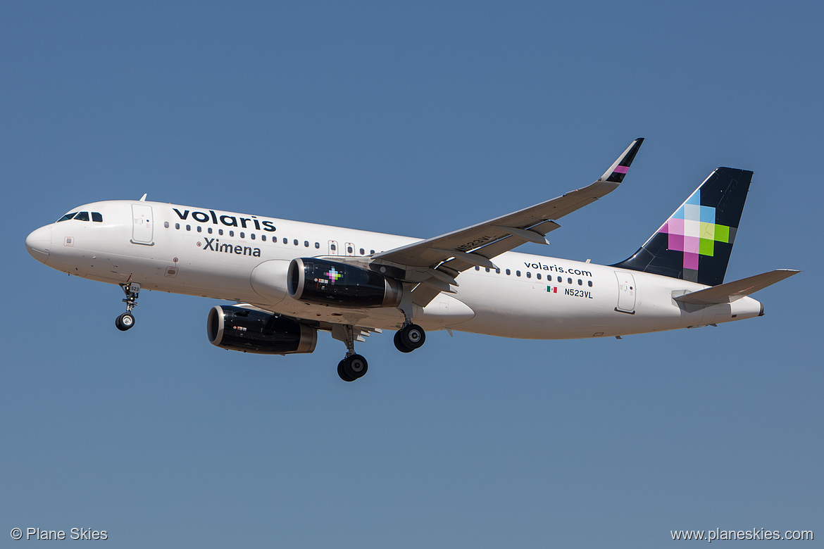 Volaris Airbus A320-200 N523VL at Los Angeles International Airport (KLAX/LAX) Volaris Airbus A320-200 N523VL at Los Angeles International Airport (KLAX/LAX)