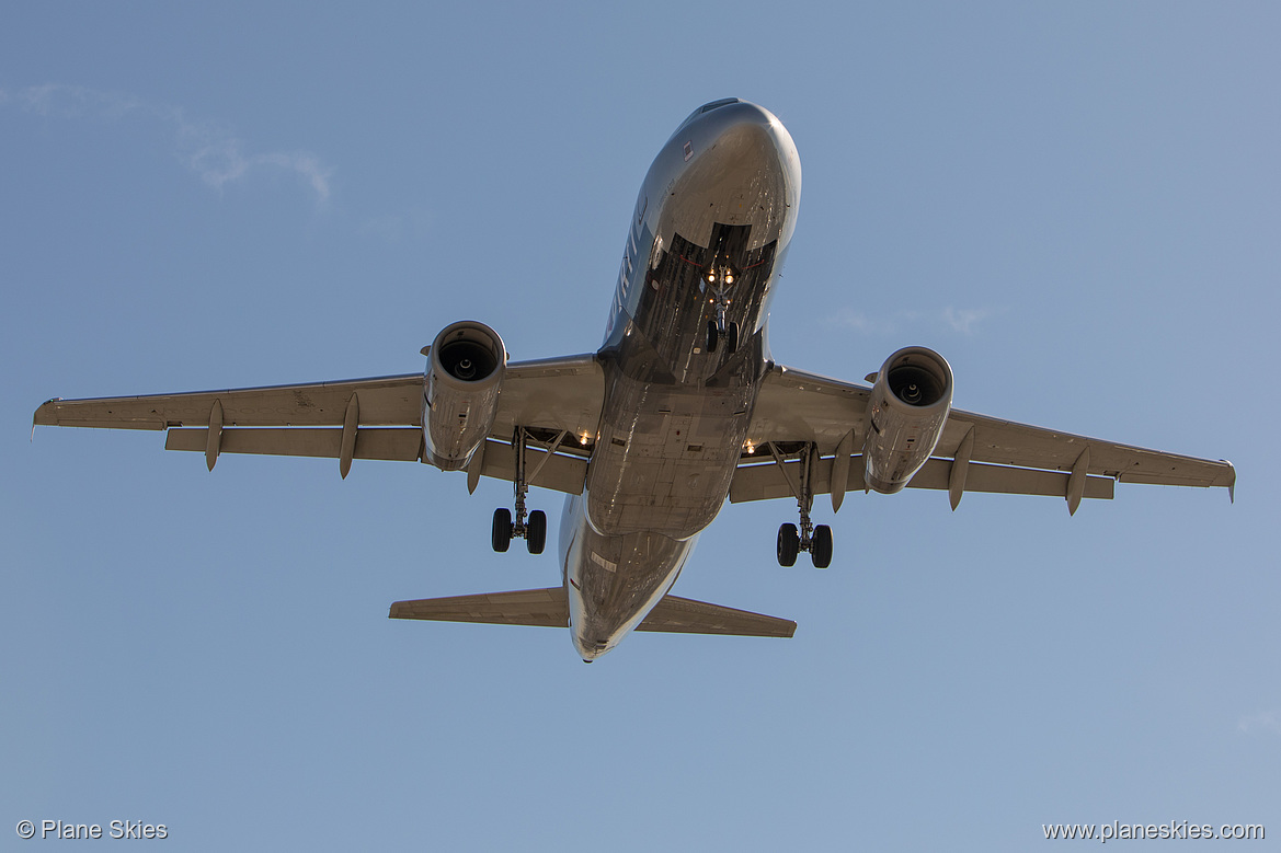 Spirit Airlines Airbus A319-100 N530NK at Los Angeles International Airport (KLAX/LAX)