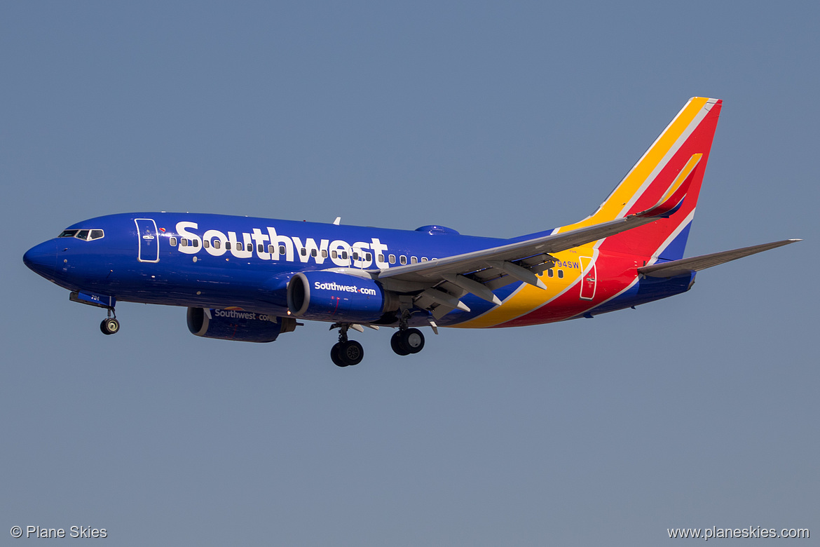 Southwest Airlines Boeing 737-700 N794SW at Los Angeles International Airport (KLAX/LAX)